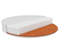 Матрас детский КРУГ, диаметр 75*12 см арт. 125Х