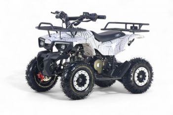 Детский квадроцикл TIGER белый спайдер