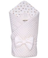 Комплект на выписку "Неженка" 3пр. (200г) арт.1160 (осень,весна (t от+15 до- 5С)) молочный, арт.1160М