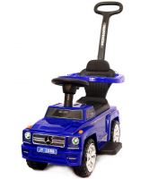 Толокар JY-Z08В синий с ручкой