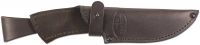 Чехол для нескладного ножа кожаный с подвесом ЧДН №9п(к)