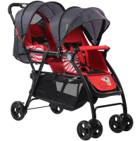 Коляска детская прогулочная (2020) Vivid Plus Красный