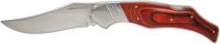 Нож складной C-165 "Ножемир" с рукоятью из красного дерева и ножнами кордура