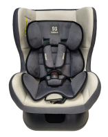 Автокресло детское Farfello GE-B велюр (серо-тёмносерое)