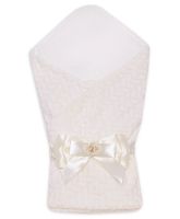 Плед на выписку "Безе" (молочный) Арт.1039М (лето (t от +15 до +30 С))