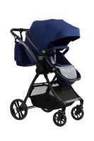 Коляска трансформер 2в1 Farfello Joy темно-синий