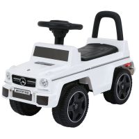 Каталка Mercedes JQ663 (G63) белый-кожа