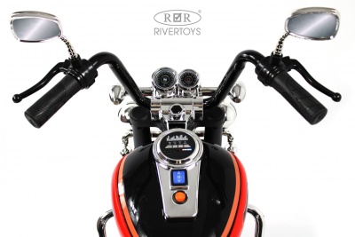 Детский электротрицикл K003PX красный
