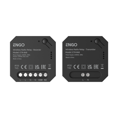 Беспроводное реле 868 МГц, 230 В ENGO (ETR-868)