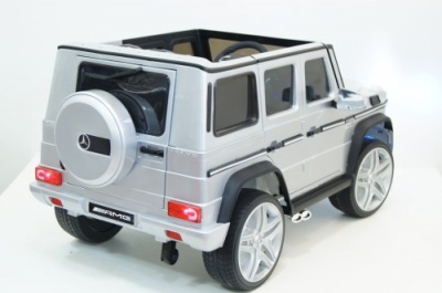 Детский электромобиль Мercedes-Benz G65 сер.глянец