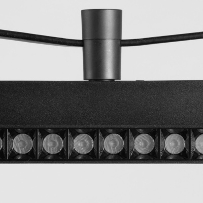 Трек-светильник Флекси 12W LED 3000К 48 V черный 22*13*2,3см (852011001)