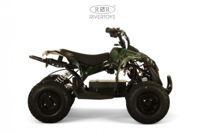 Детский электроквадроцикл MARK зеленый камуфляж