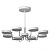 Люстра (пульт) Гамбург 8*12W LED 220 V (605015508)