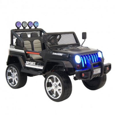 Детский электромобиль T008TT 4WD черный