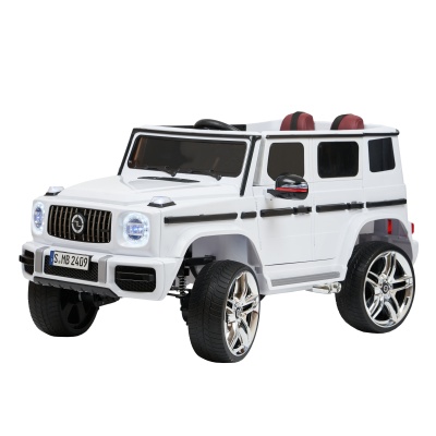 Электромобиль Mercedes-Benz G63 (высокая дверь) 4x4 (белый)
