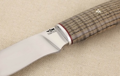 Нож Elmax ручной работы порошковая сталь Uddeholm Элмакс Ножемир Limited ОРЛАН (4092)ELMAX