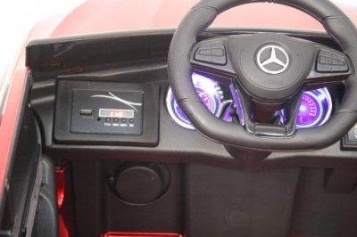 Детский электромобиль Mercedes-Benz GLC (K777KK) вишневый глянец