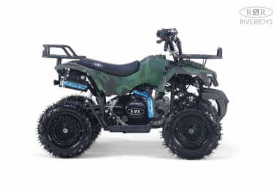 Детский квадроцикл TIGER зеленый камуфляж