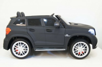 Детский электромобиль GLS63 AMG черный матовый