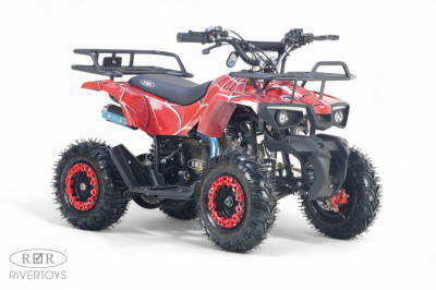 Детский квадроцикл TIGER красный спайдер