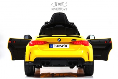 Детский электромобиль BMW M4 (A004AA) желтый
