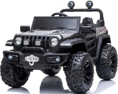 Детский электромобиль C555CC 4WD черный глянец