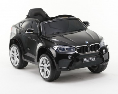 Детский электромобиль X6M (JJ2199) черный глянец