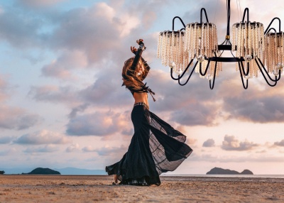 443010908 Лавиния 8*60W Е14 люстра