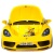 Электромобиль Porsche Cayman 24V (жёлтый краска)