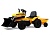 Детский электромобиль трактор-погрузчик T333TT желтый
