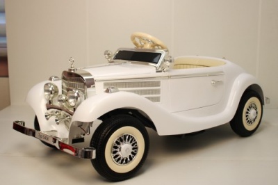 Детский электромобиль Mercedes-Benz Typ 540K (M111MM) белый