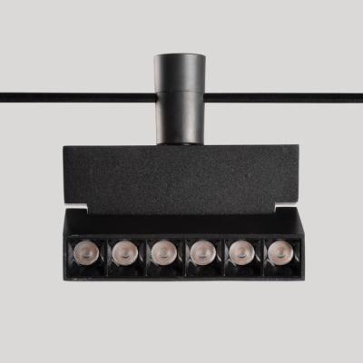 Трек-светильник Флекси 6W LED 3000К 48 V черный 13*11,3*2,5см (852010801)