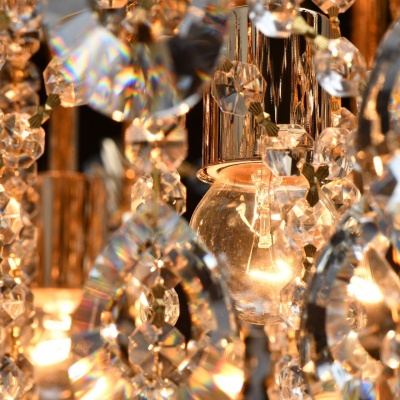 Люстра (пульт) Бриз 6*60W E27+6*3W LED 220 V (111010112)