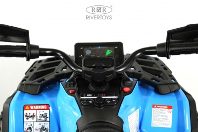 Детский электроквадроцикл BRP Can-Am Outlander (Y888YY) синий