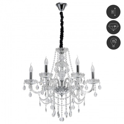 Люстра Адель 6*60W E14 220 V (373015006)