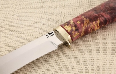 Нож Elmax ручной работы порошковая сталь Uddeholm Элмакс Ножемир Limited ГЕПАРД (4099)ELMAX