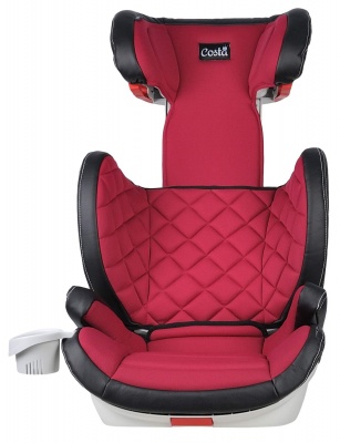 Автокресло детское CS-004 (бордовый/чёрный burgundy/black YB802A-bb)