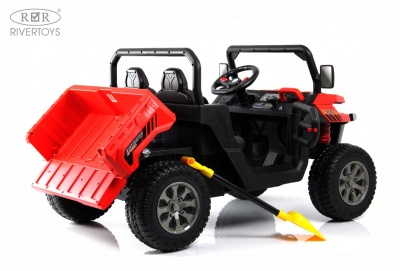 Детский электромобиль H005HH красный