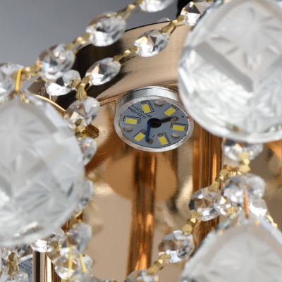 Люстра (пульт) Бриз 4*60W E27+4*10W LED 220 V (111011908)