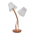 Настольная лампа Аэлита 2*6W LED 220 V (480033002)