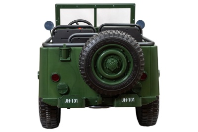 Электромобиль Jeep Willys YKE 4137 4x4 (армия зелёный)