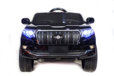 Электромобиль Toyota Prado 4х4 (чёрный краска)