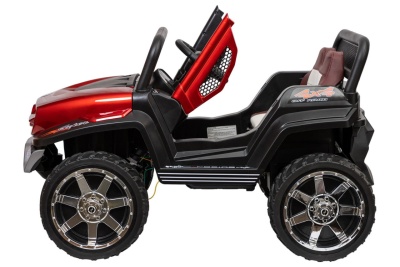 Электромобиль Багги Unimog Small 4x4 (красный краска)