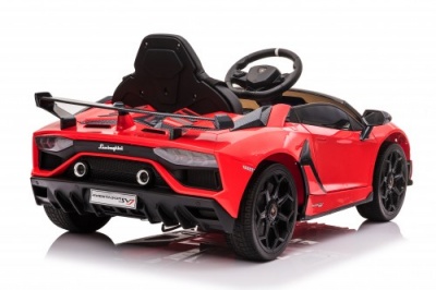 Детский электромобиль Lamborghini Aventador SVJ (A333MP) красный