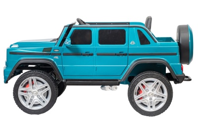 Электромобиль Mercedes-Benz Maybach Small G650S 4x4 (синий)