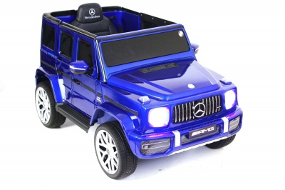 Детский электромобиль Mercedes-Benz G63 (K999KK) синий глянец