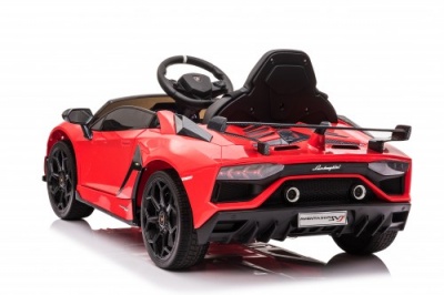 Детский электромобиль Lamborghini Aventador SVJ (A333MP) красный