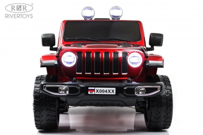 Детский электромобиль X004XX красный глянец