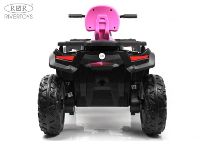 Детский электроквадроцикл T001TT 4WD розовый