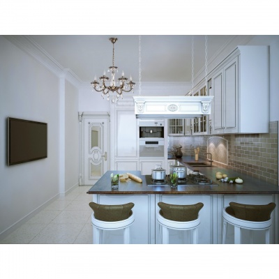 Люстра Свеча 6*60W E14 220 V (301015006)